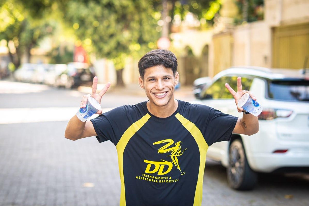 Luiz Gustavo, auxiliar de treinamento da DD em Governador Valadares
